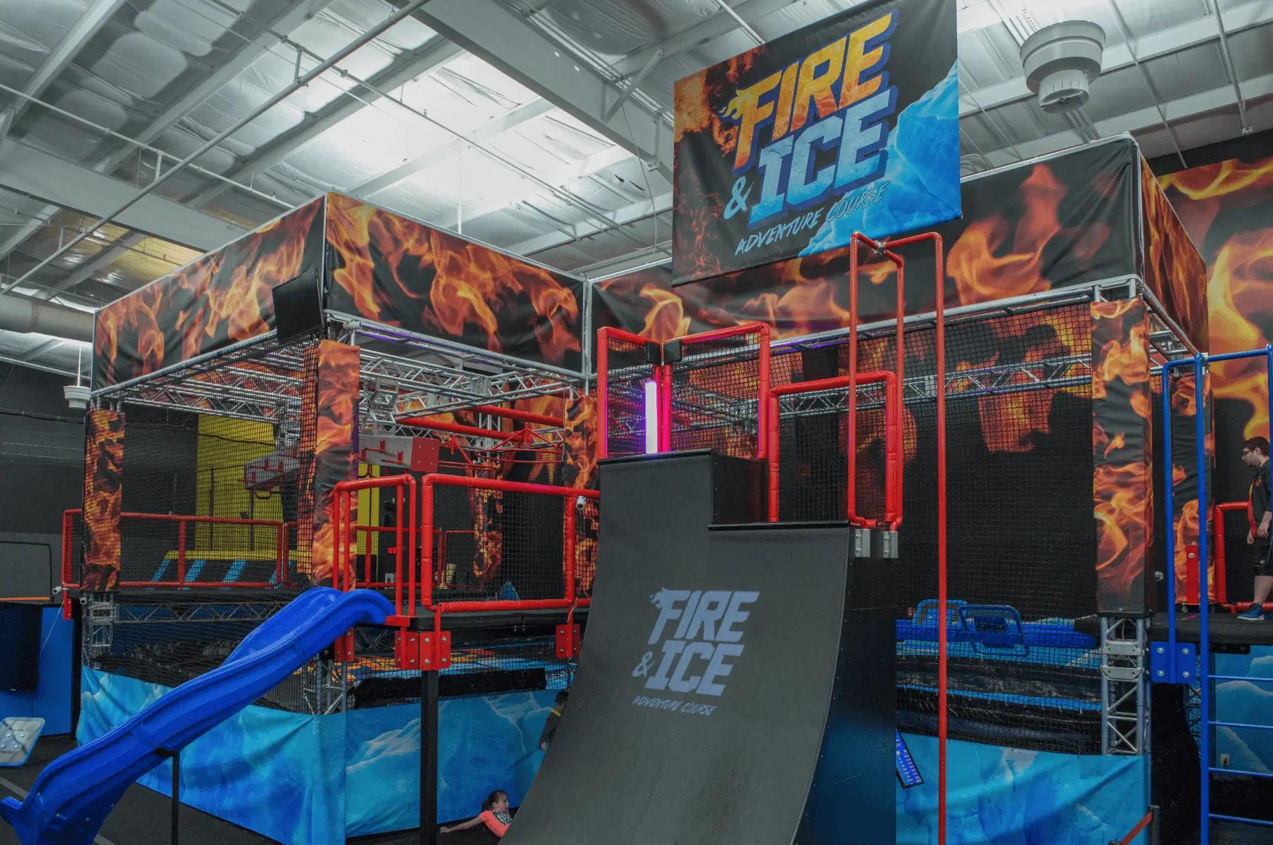 TopJump Fire and Ice Course