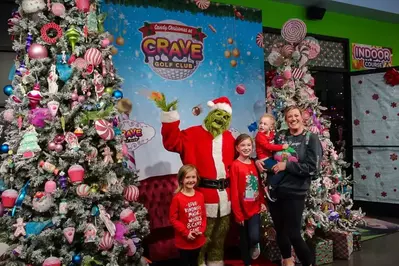 Grinch at Crave Golf