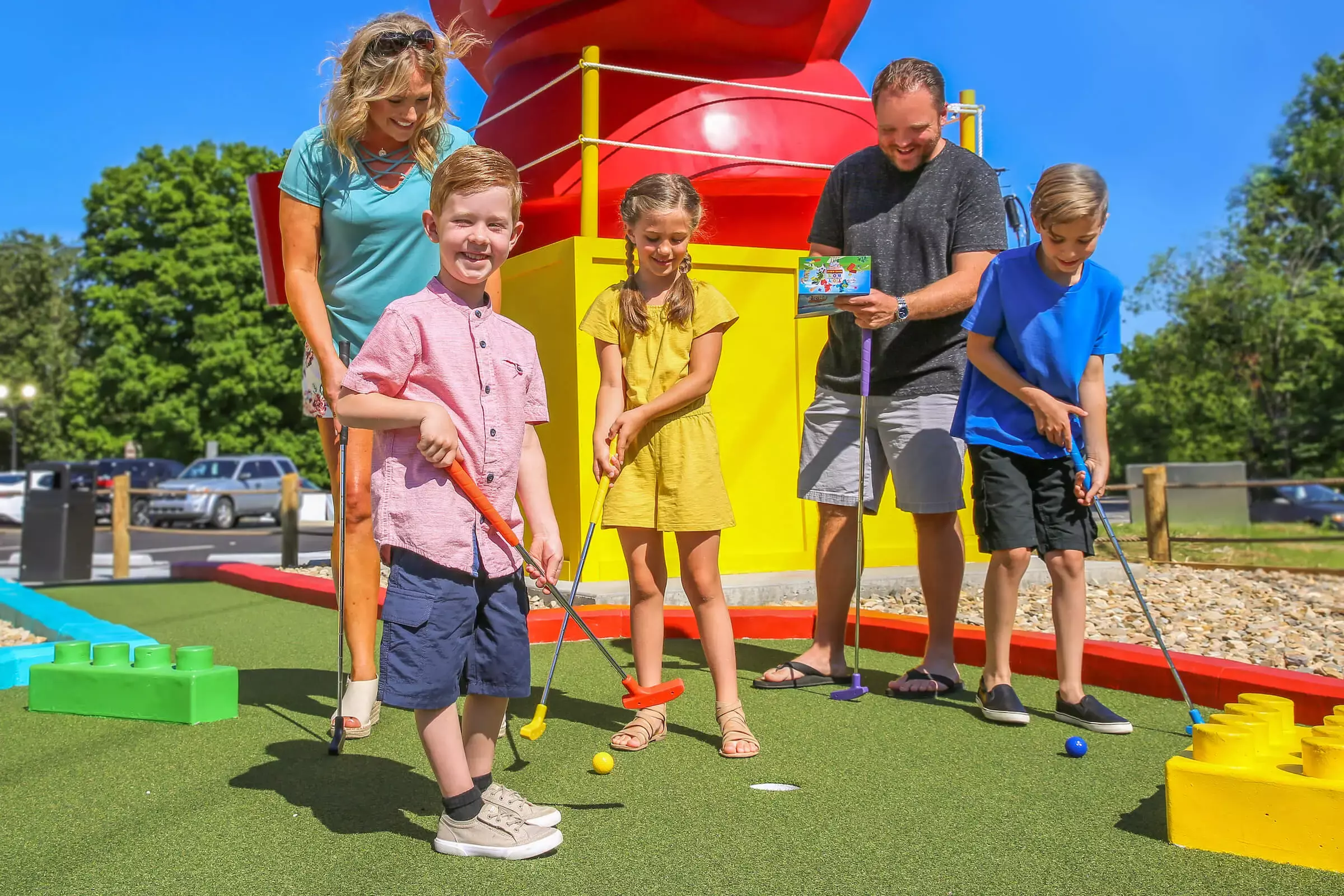 family on course
