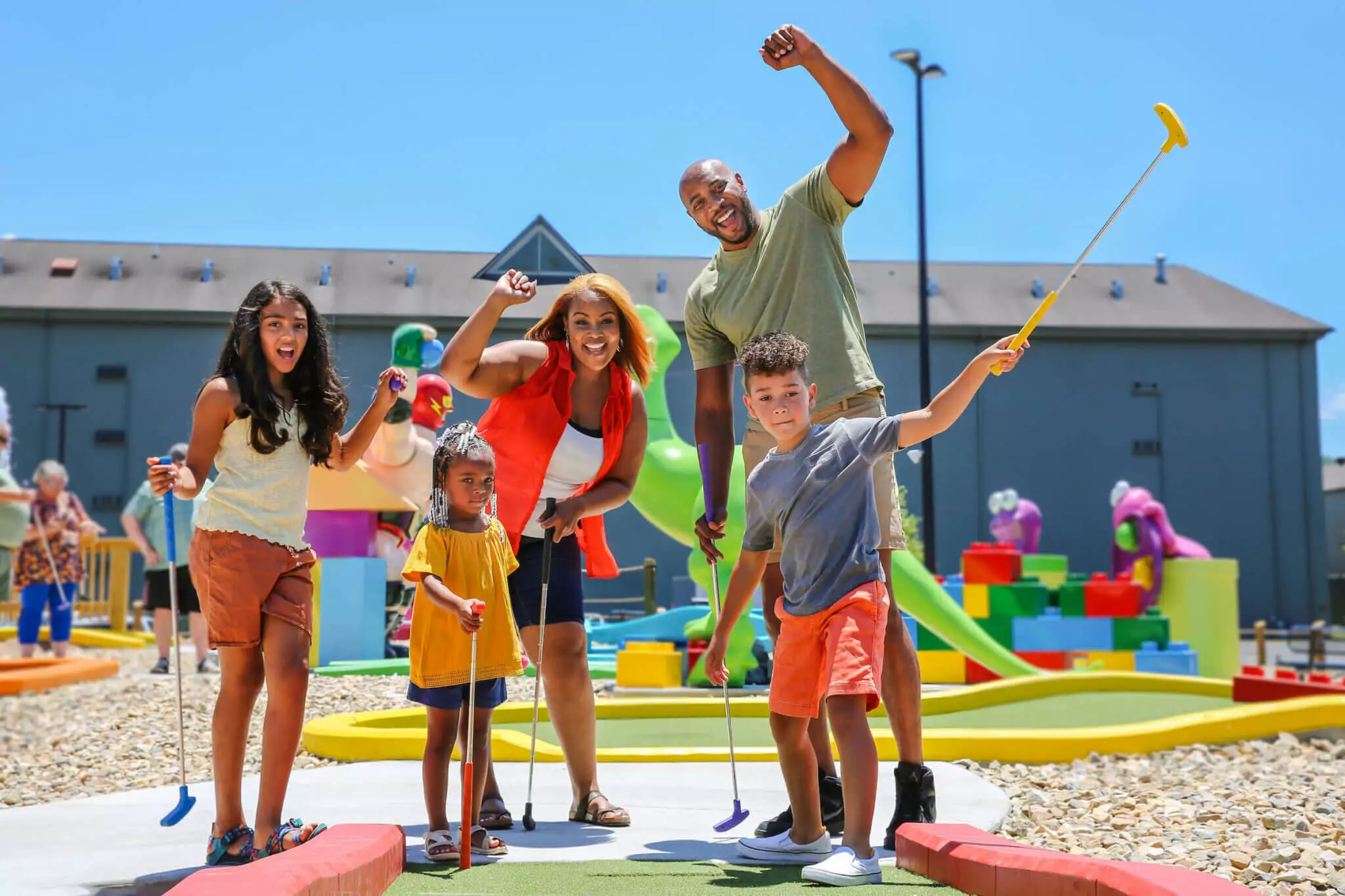 family on course