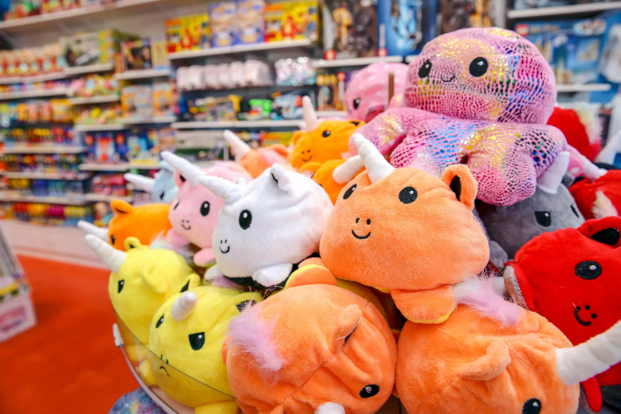 pile of plushies