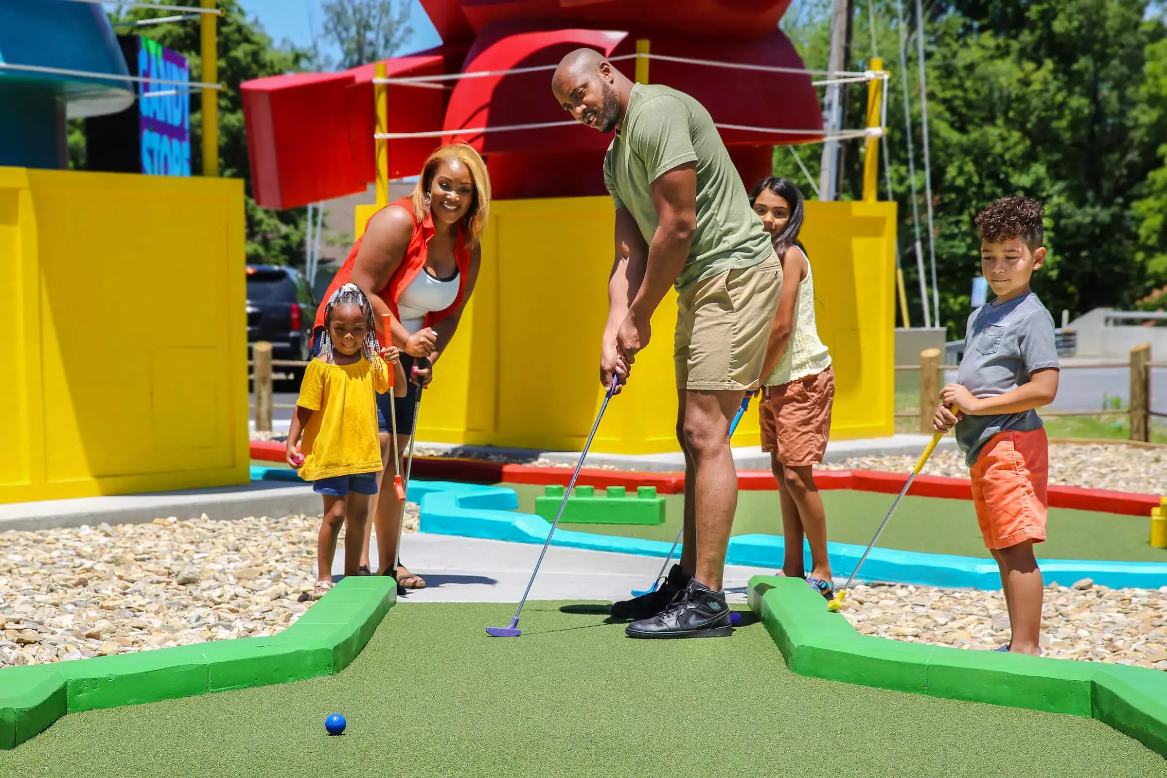 family on course