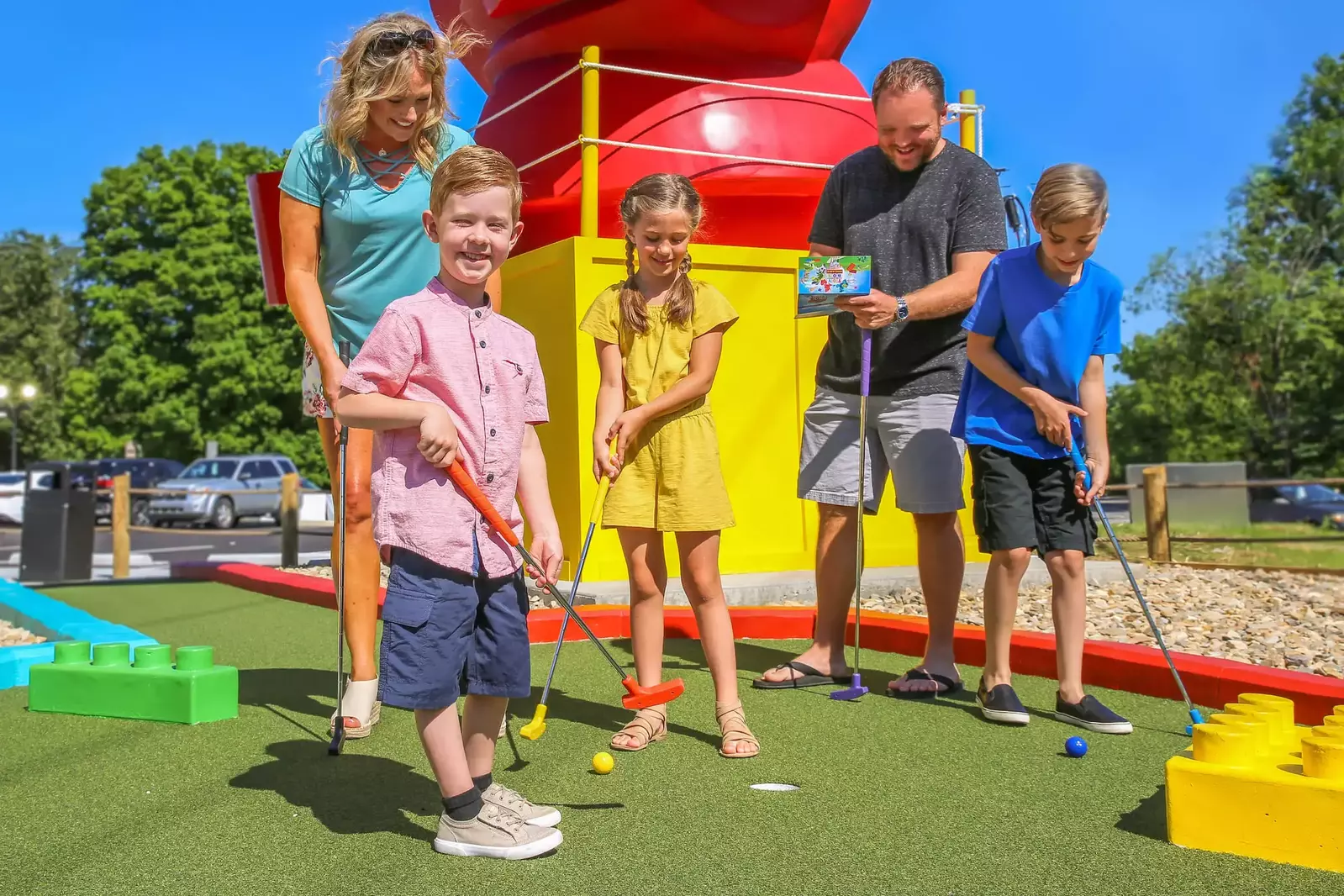 family on course