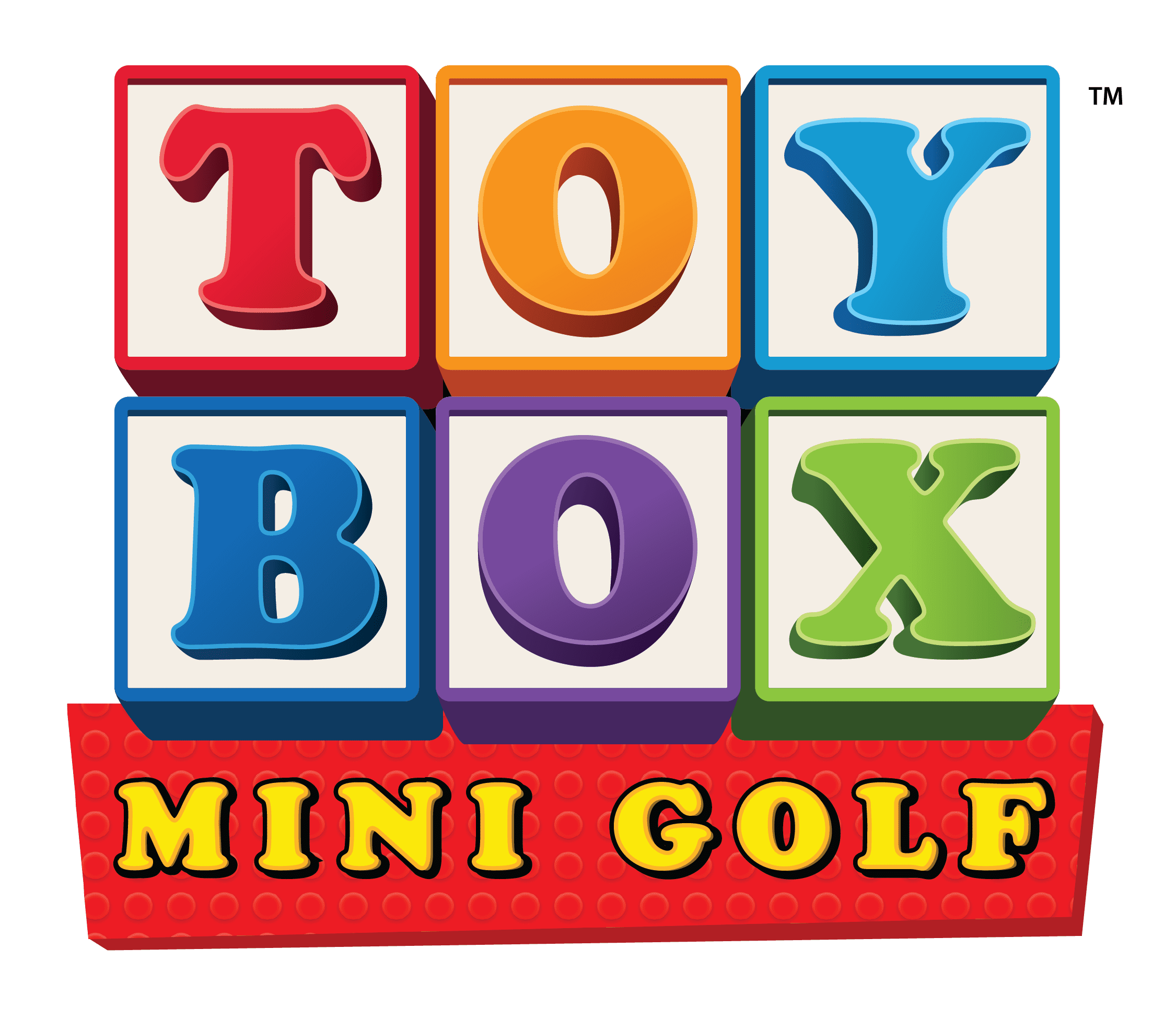 Toy Box Golf Mini Golf Logo